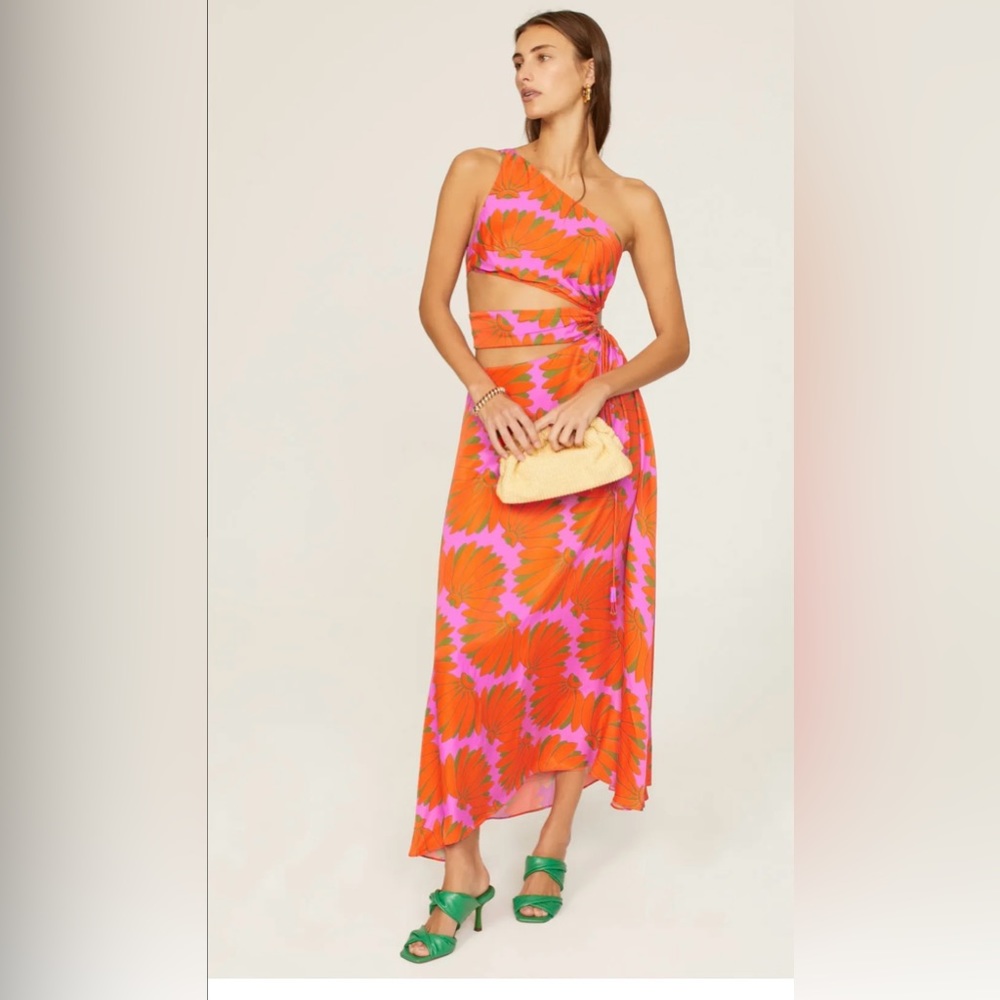 Farm Rio - NEW WITH TAGS pink Copacabana dress size XL